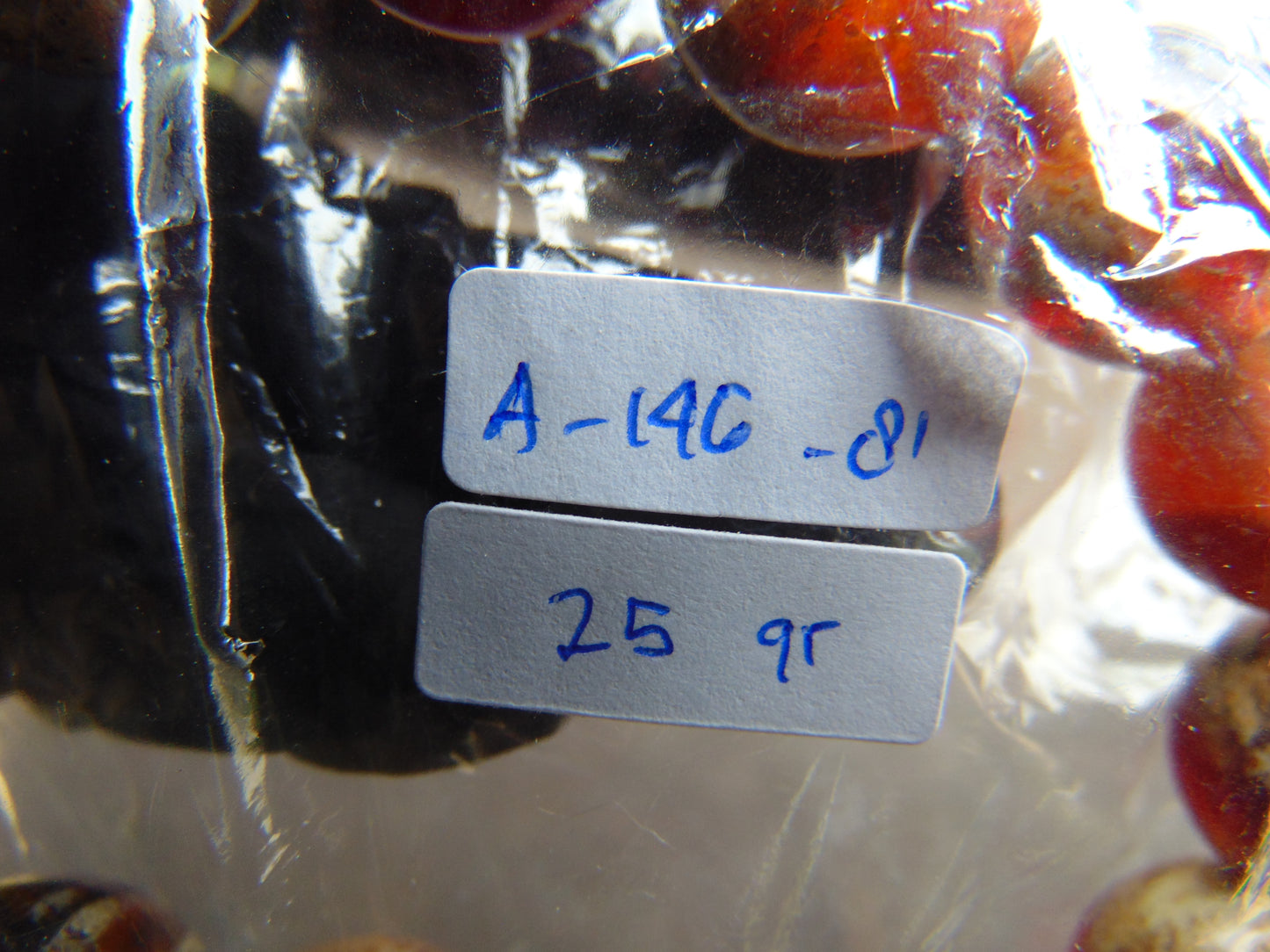 25 gram 14 Beads Mala Bracelet Indonesian amber 13x16 mm for Healing A14G81