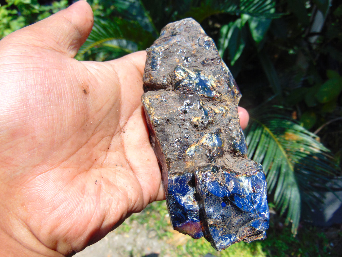 129 gram Rough Raw Indonesian Blue Amber for Healing AGRB25