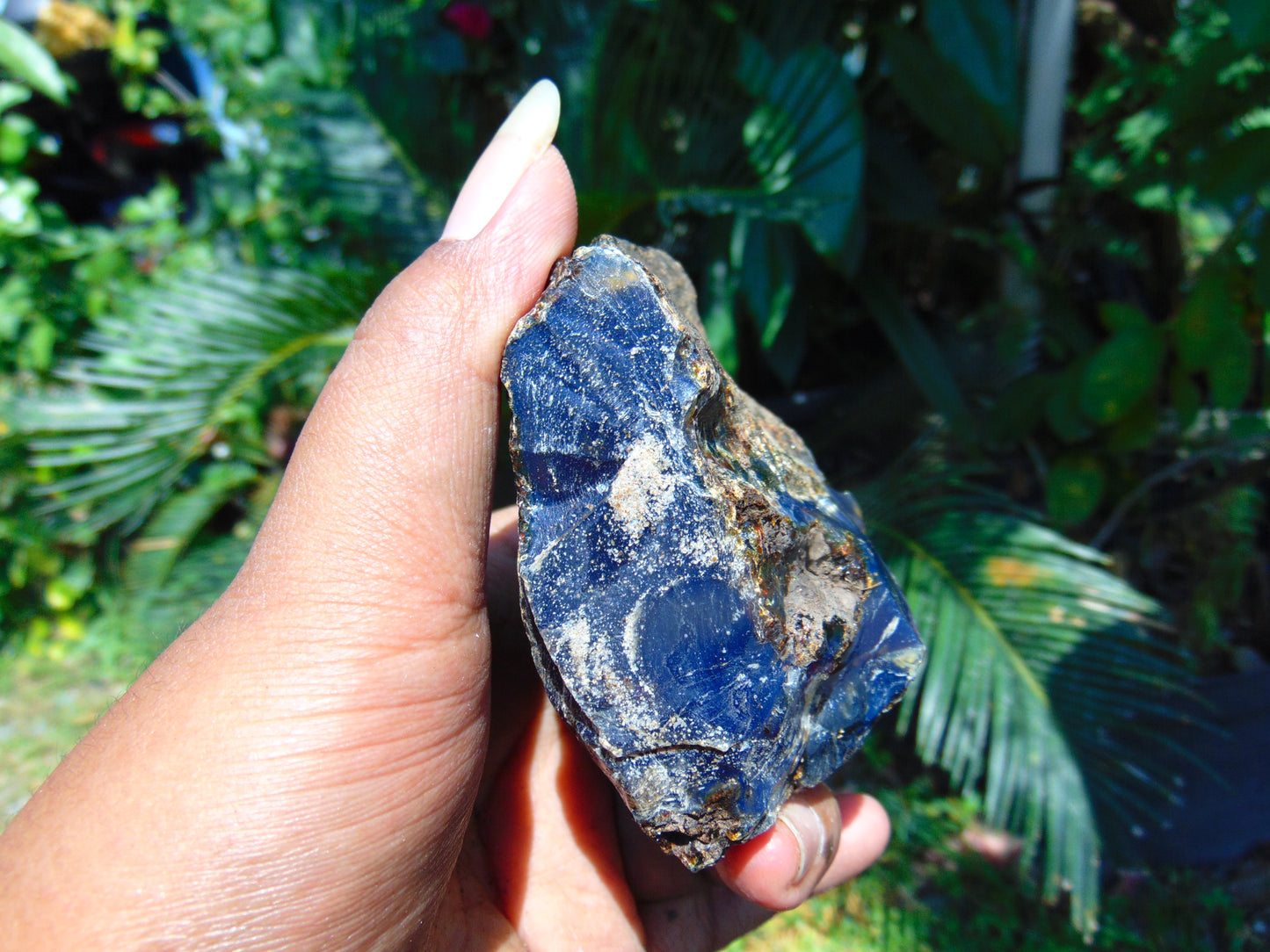 102 gram Rough Raw Indonesian Blue Amber for Healing AGRB27