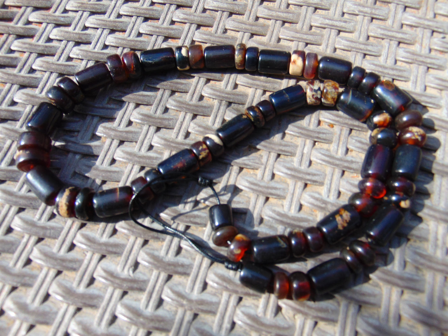 67 gram Small Beads Combination Necklace Indonesian Amber for Healing No.28