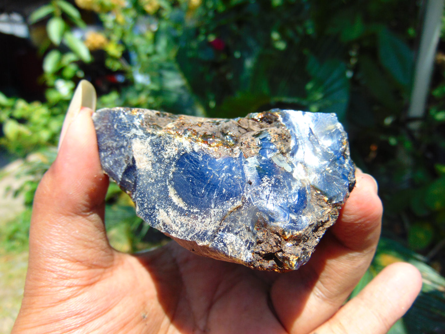 102 gram Rough Raw Indonesian Blue Amber for Healing AGRB27