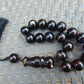 56 gr hand Tasbih 17 Beads 18 mm Indonesian Black Amber for Healing TR12