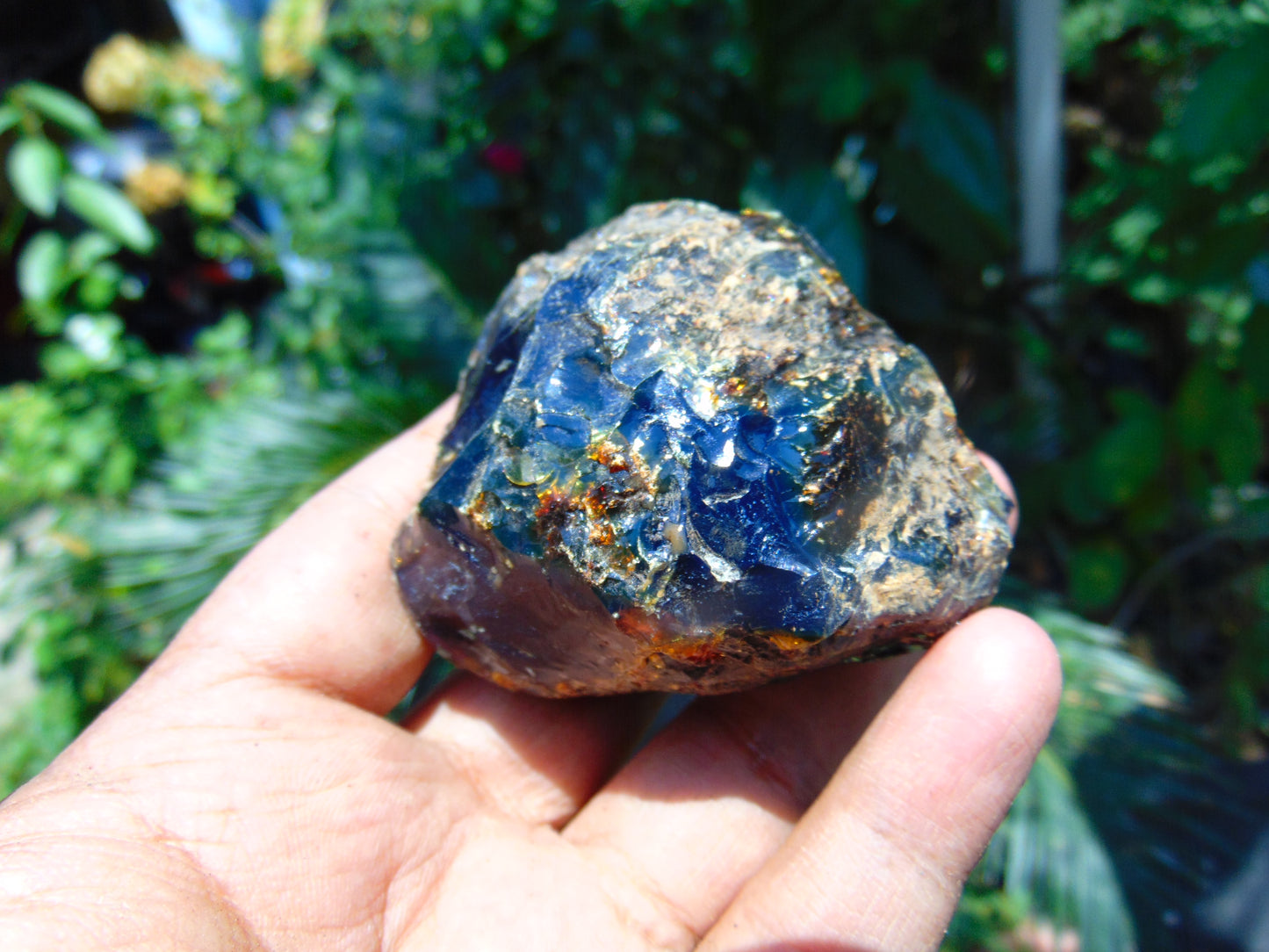 74 gram Rough Raw Indonesian Blue Amber for Healing AGRB39