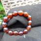 24 gram 14 Beads Mala Bracelet Indonesian amber 13x16 mm for Healing A14G79