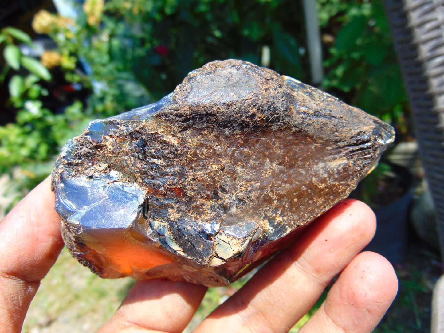 130 gram Rough Raw Indonesian Blue Amber for Healing AGRB26
