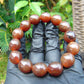 23 gram 14 Beads Mala Bracelet Indonesian amber 13x16 mm for Healing A14G80