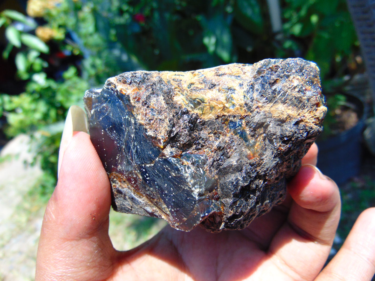 116 gram Rough Raw Indonesian Blue Amber for Healing AGRB32