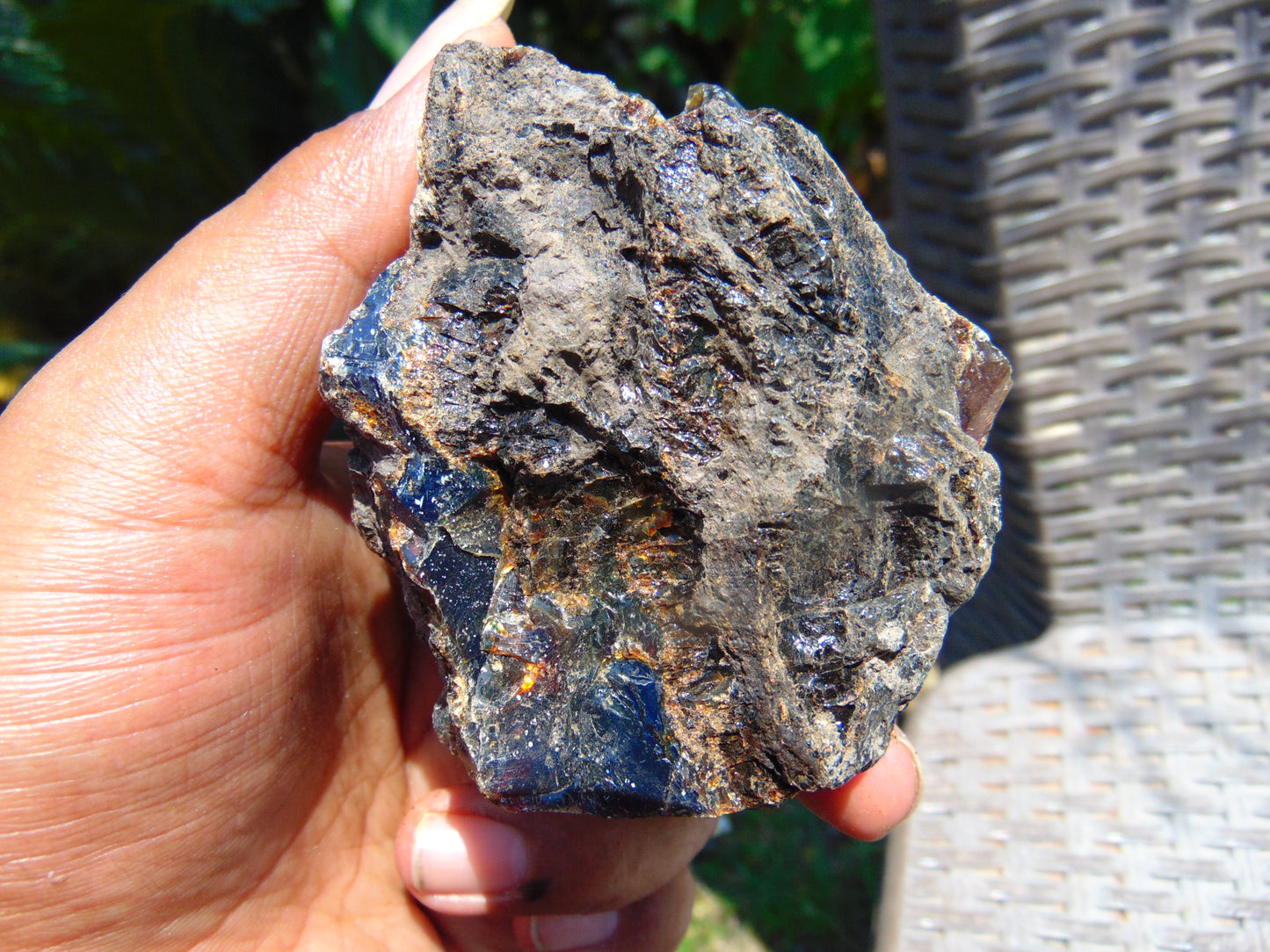 116 gram Rough Raw Indonesian Blue Amber for Healing AGRB32
