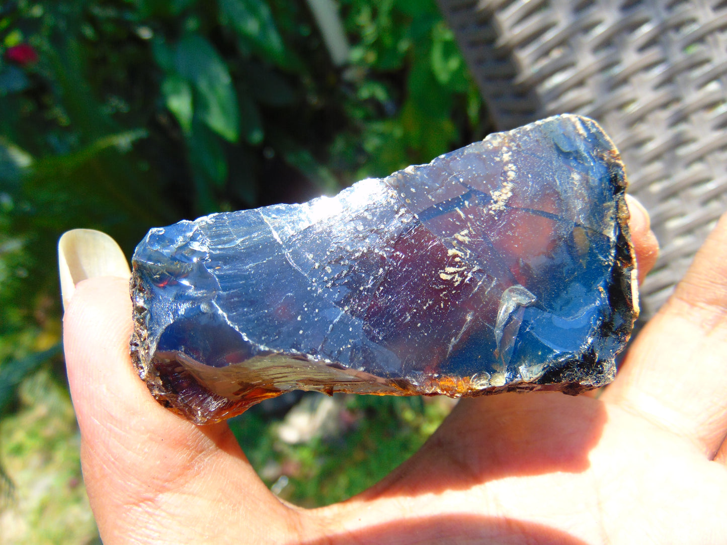 30 gram Rough Raw Indonesian Blue Amber for Healing AGRB18