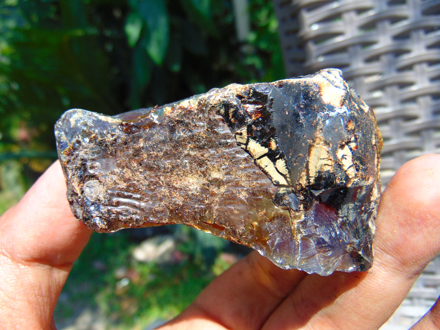 30 gram Rough Raw Indonesian Blue Amber for Healing AGRB18
