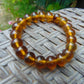 12  Gram Small Beads Bracelet Indonesian  Yellow Blue Amber for Healing A20G306