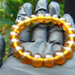12  Gram Small Beads Bracelet Indonesian  Yellow Blue Amber for Healing A20G306