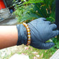 12  Gram Small Beads Bracelet Indonesian  Yellow Blue Amber for Healing A20G306