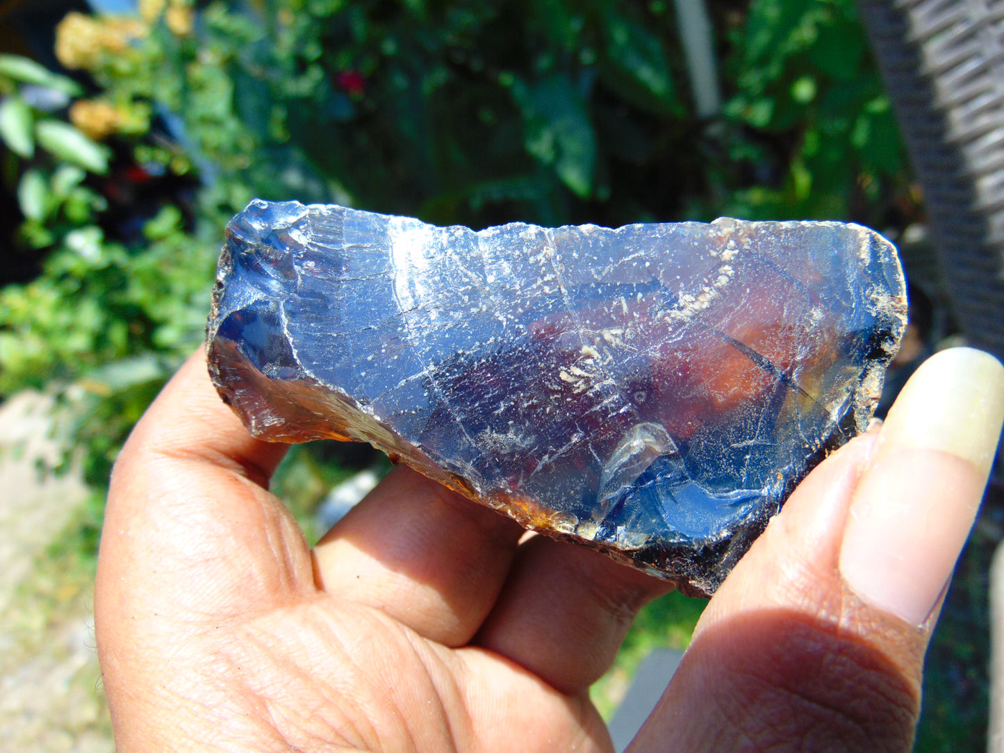 30 gram Rough Raw Indonesian Blue Amber for Healing AGRB18