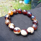 23 gram 14 Beads Mala Bracelet Indonesian amber 13x16 mm for Healing A14G103