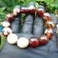 23 gram 14 Beads Mala Bracelet Indonesian amber 13x16 mm for Healing A14G103