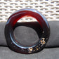 79 gr Big Bangle in hole 67 mm Indonesian Red Amber for Healing AJ32