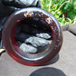 79 gr Big Bangle in hole 67 mm Indonesian Red Amber for Healing AJ32