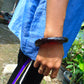79 gr Big Bangle in hole 67 mm Indonesian Red Amber for Healing AJ32