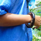 79 gr Big Bangle in hole 67 mm Indonesian Red Amber for Healing AJ32