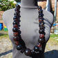 212 gr Big Necklace Indonesian Dark Red Amber for Healing NEC47