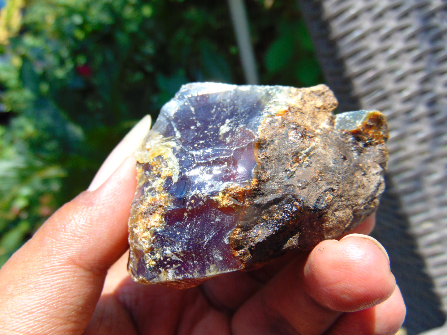 42 gram Rough Raw Indonesian Blue Amber for Healing AGRB61