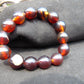 22 gram 14 Beads Mala Bracelet Indonesian amber 13x16 mm for Healing A14G96