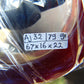 79 gr Big Bangle in hole 67 mm Indonesian Red Amber for Healing AJ32