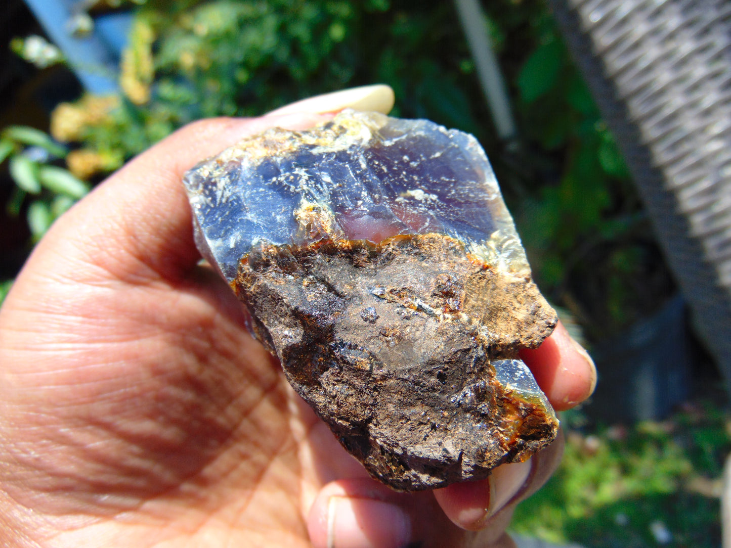 42 gram Rough Raw Indonesian Blue Amber for Healing AGRB61