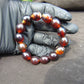22 gram 14 Beads Mala Bracelet Indonesian amber 13x16 mm for Healing A14G96