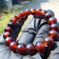 10  Gram Small Beads Bracelet Indonesian  Cherry red for Healing A20G295