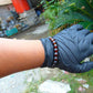 10  Gram Small Beads Bracelet Indonesian  Cherry red for Healing A20G295