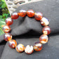 24 gram 14 Beads Mala Bracelet Indonesian amber 13x16 mm for Healing A14G108