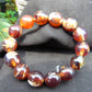 24 gram 14 Beads Mala Bracelet Indonesian amber 13x16 mm for Healing A14G108