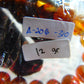 12 Gram Small Beads Bracelet Indonesian  Red Yellow Blue Amber for Healing A20G310