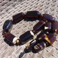 114 gr Small Necklace beads Indonesian Amber for Healing 26NA13