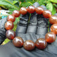 22 gram 14 Beads Mala Bracelet Indonesian amber 13x16 mm for Healing A14G115