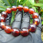 23 gram 14 Beads Mala Bracelet Indonesian amber 13x16 mm for Healing A14G104