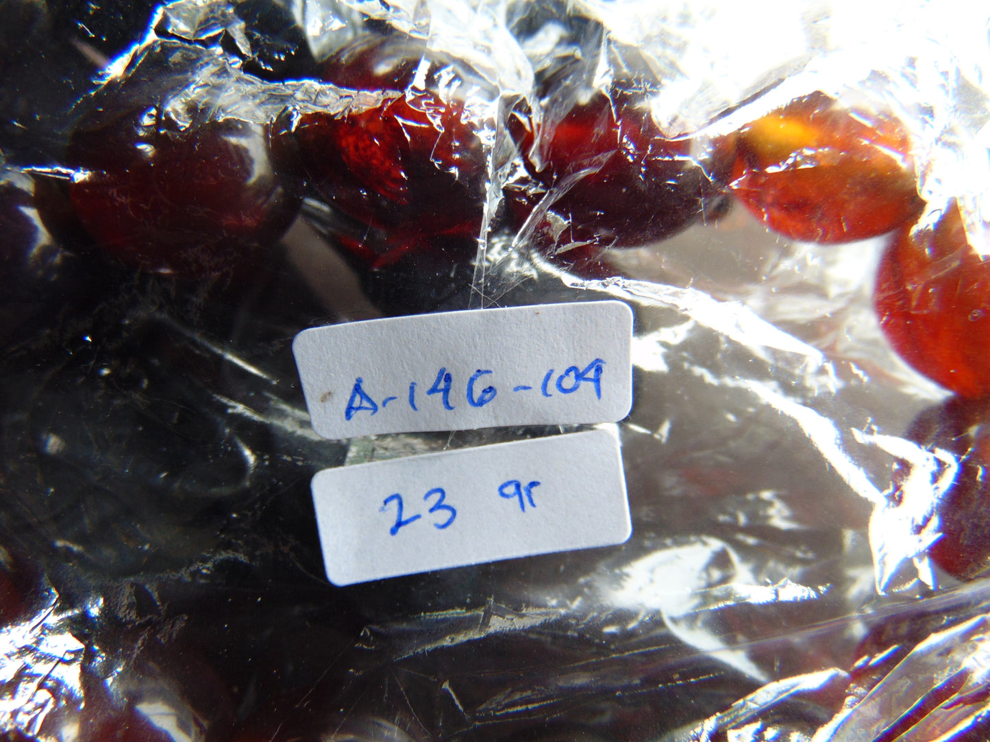 23 gram 14 Beads Mala Bracelet Indonesian amber 13x16 mm for Healing A14G104