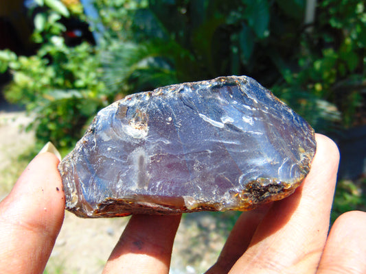 60 gram Rough Raw Indonesian Blue Amber for Healing AGRB42
