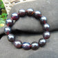 23 gram 14 Beads Mala Bracelet Indonesian amber 13x16 mm for Healing A14G90