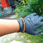 12 Gram Small Beads Bracelet Indonesian Yellow Blue Amber for Healing A20G304