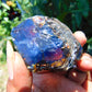 30 gram Rough Raw Indonesian Purple Blue Amber for Healing AGRB92