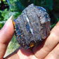 30 gram Rough Raw Indonesian Purple Blue Amber for Healing AGRB92