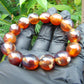 22 gram 14 Beads Mala Bracelet Indonesian amber 13x16 mm for Healing A14G109