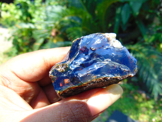 30 gram Rough Raw Indonesian Blue Amber for Healing AGRB95