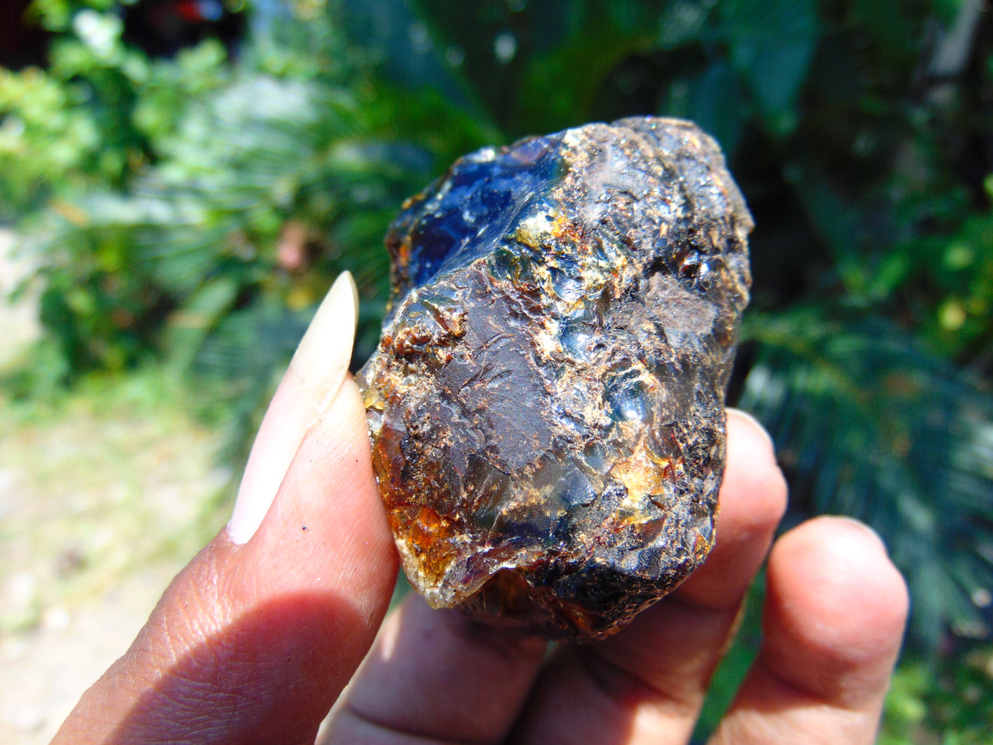 30 gram Rough Raw Indonesian Blue Amber for Healing AGRB95