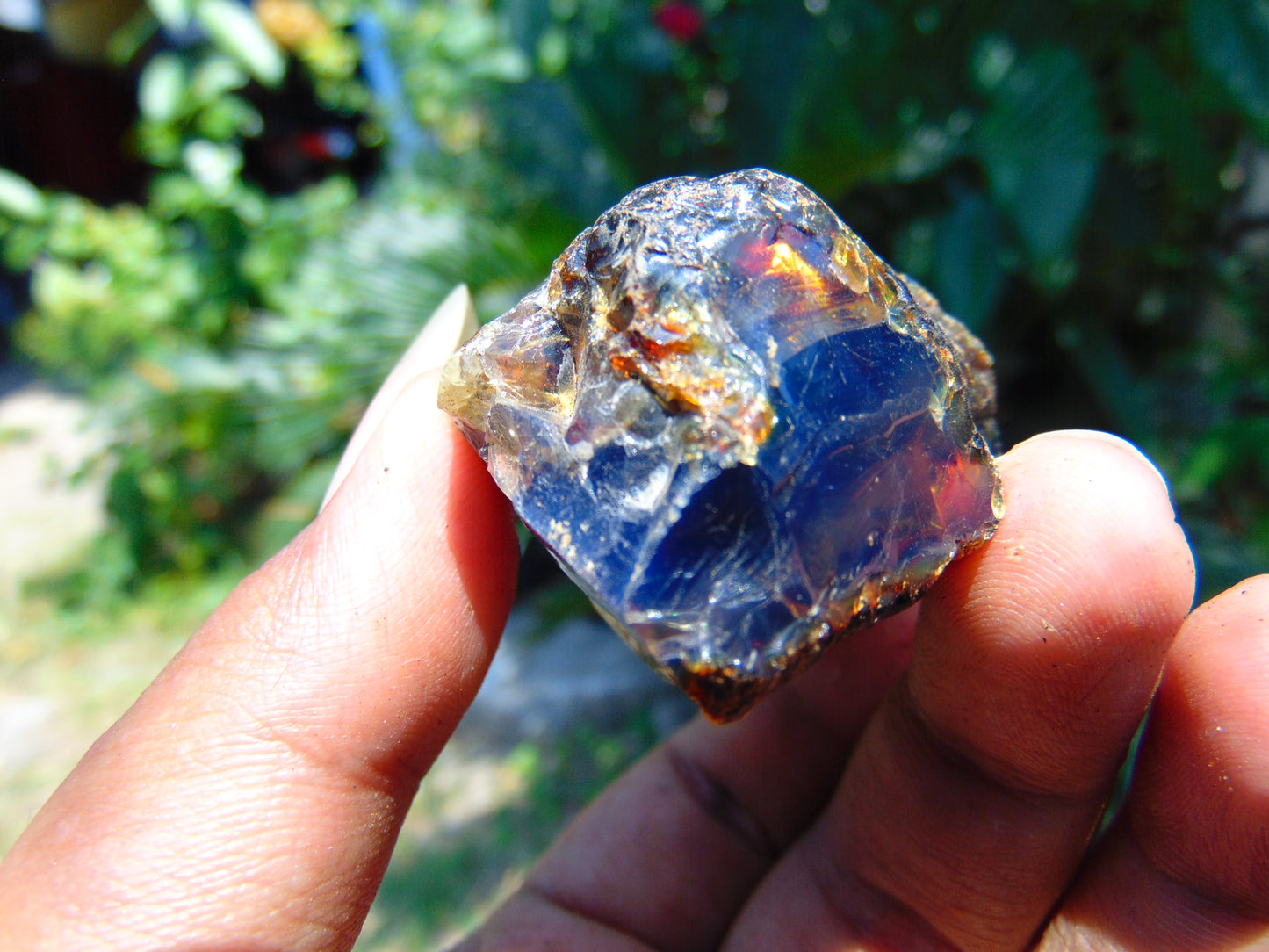 30 gram Rough Raw Indonesian Blue Amber for Healing AGRB95