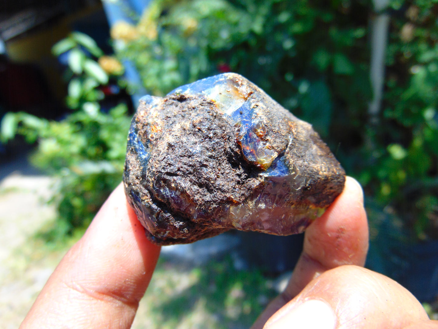 24 gram Rough Raw Indonesian Blue Amber for Healing AGRB41