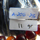 11  Gram Small Beads Bracelet Indonesian  Red Yellow Blue Amber for Healing A20G296